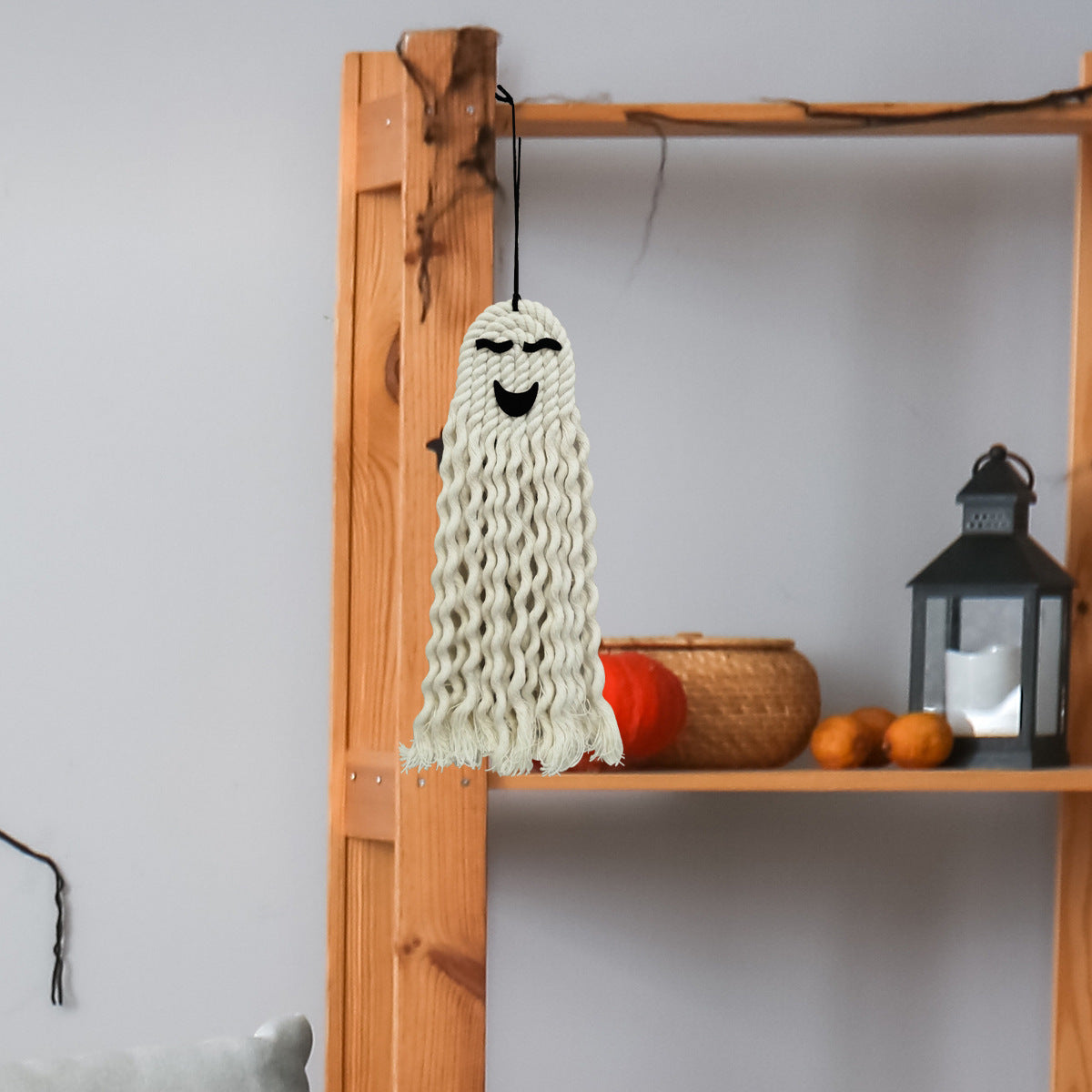 GhostGlow™ Floating Boo — Hanging Ghost Décor