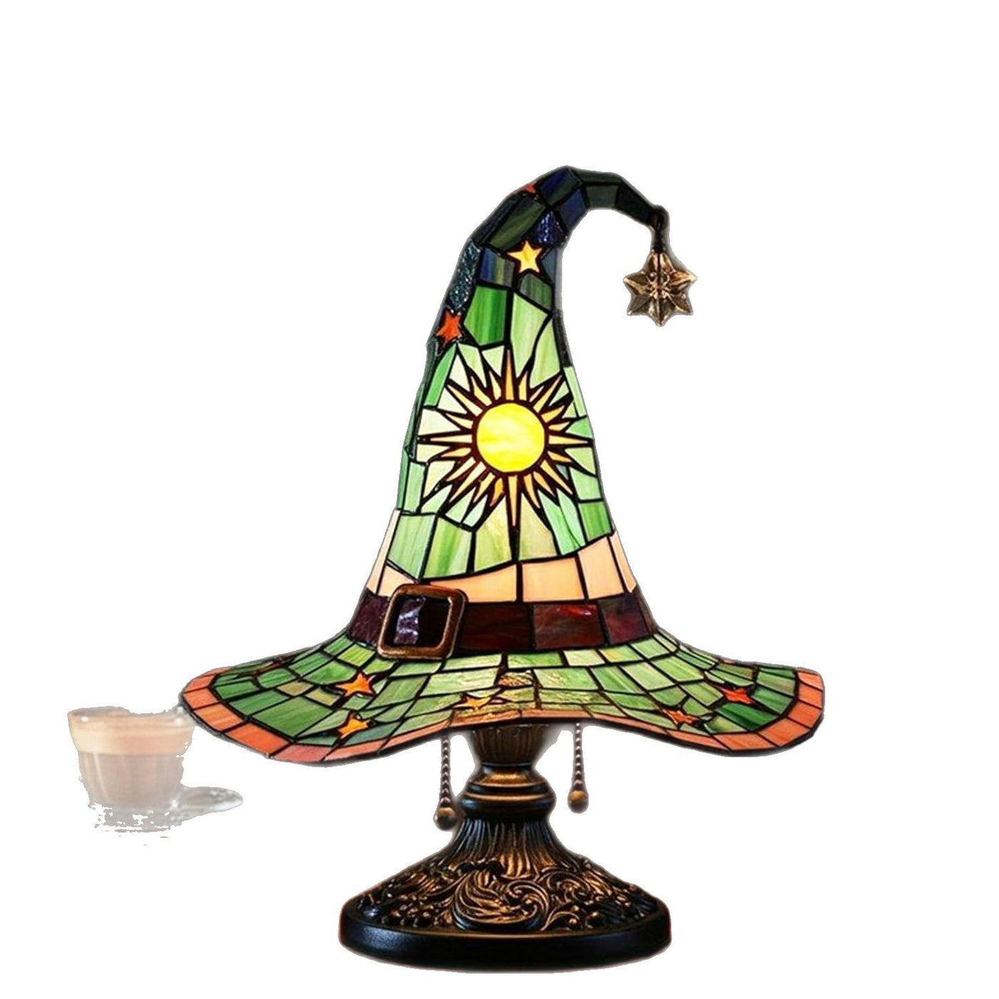GhostGlow™ Witchlight — Mystic Witch Hat Lamp