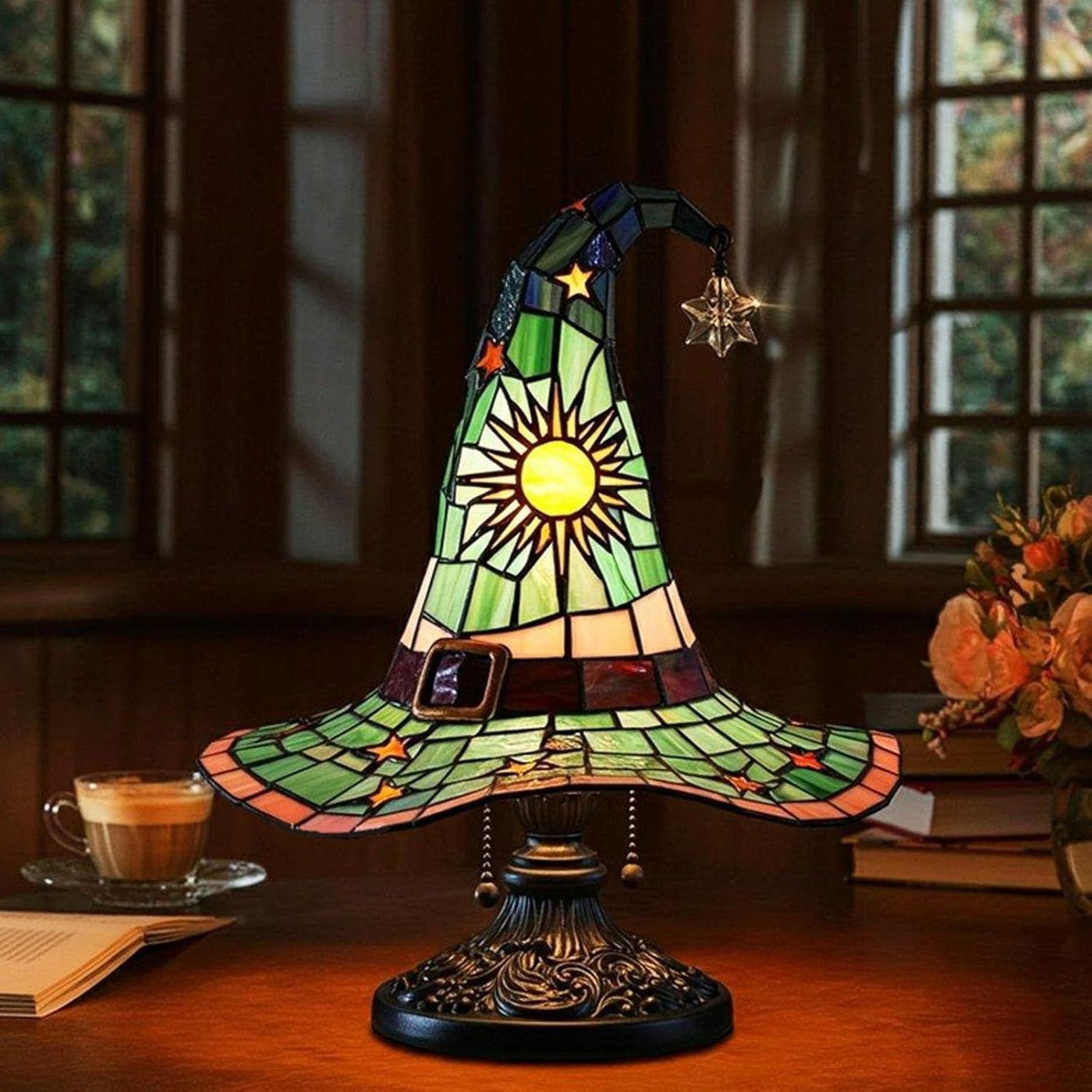 GhostGlow™ Witchlight — Mystic Witch Hat Lamp