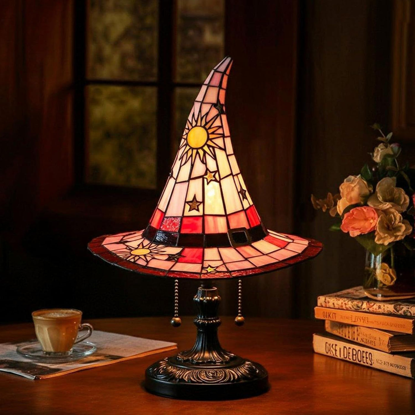 GhostGlow™ Witchlight — Mystic Witch Hat Lamp