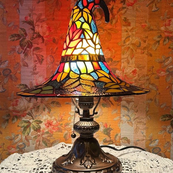 GhostGlow™ Witchlight — Mystic Witch Hat Lamp