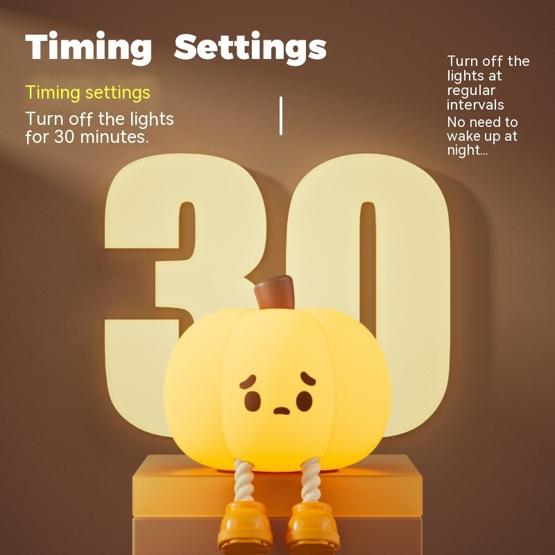 GhostGlow™ Pumpkin Glow — Cozy Silicone Night Light